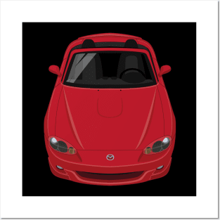 MX-5 NC 3rd gen 2005-2008 - Red Posters and Art